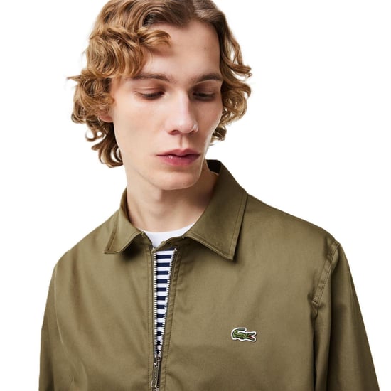 Lacoste - Bomberjacke für Herren (Grün) - Image 3