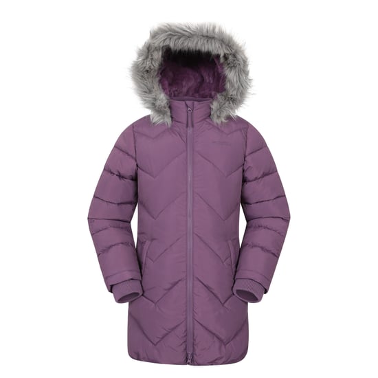 Mountain Warehouse - "Galaxy" Steppjacke Wasserbeständig für Kinder (Dunkel-Lila) - Image 1