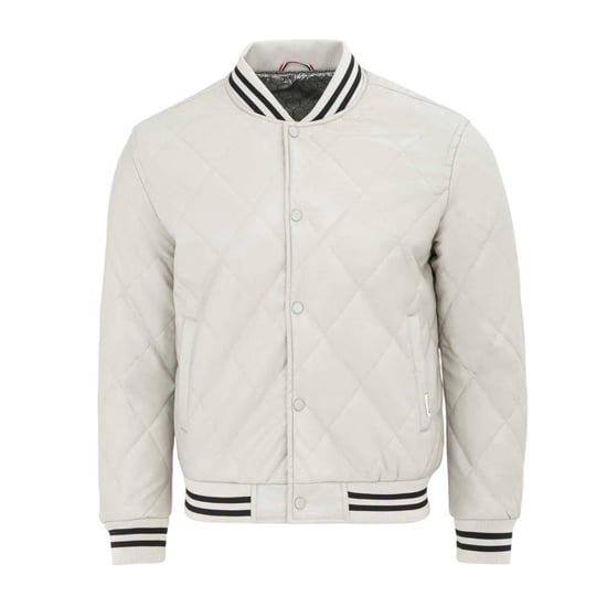 Firetrap - Bomberjacke für Herren, Snap (Weiß) - Image 1