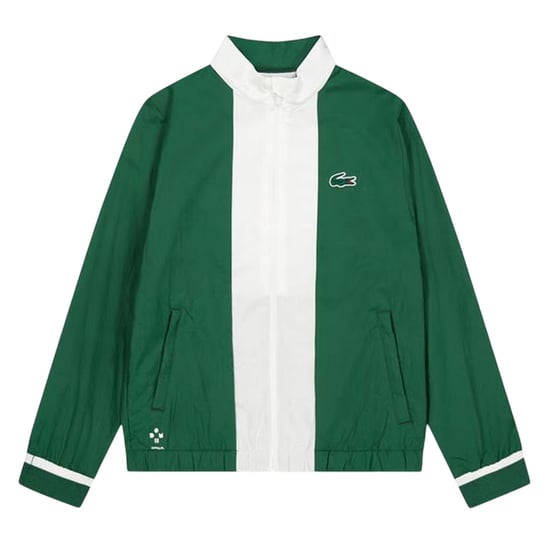 Lacoste - Trainingsjacke für Kinder, Regulär (Grün/Weiß) - Image 2
