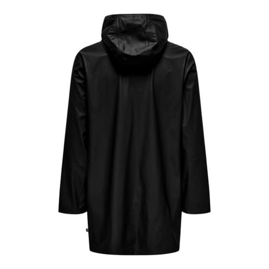 Only - Regenmantel für Herren, wasserabweisend, Regulär (Schwarz) - Image 3