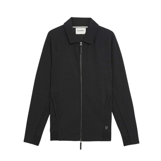 Lyle & Scott - Jacke für Herren, Durchgehender Reißverschluss, Verriegelung, Regulär (Schwarz) - Image 1
