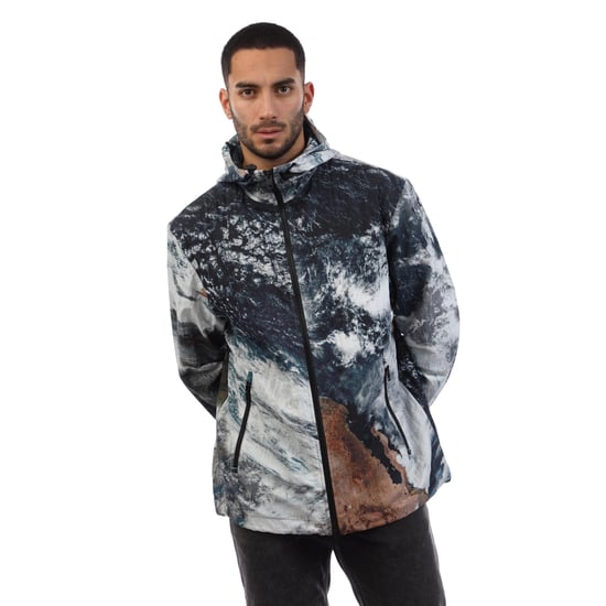 Diesel - Bomberjacke für Herren, mit Kapuze (Schwarz) - Image 4