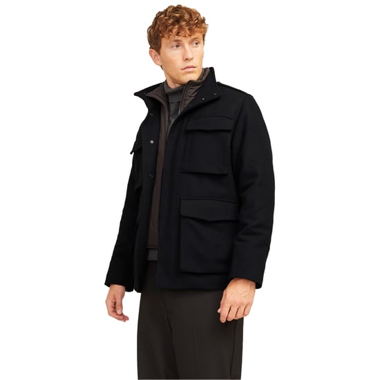 Jack And Jones - "Alex" Feldjacke für Herren, Mehrere Fächer, Regulär (Schwarz) - Image 1