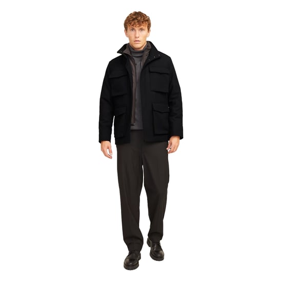 Jack And Jones - "Alex" Feldjacke für Herren, Mehrere Fächer, Regulär (Schwarz) - Image 4