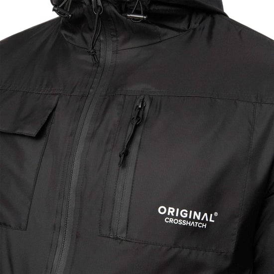 Crosshatch - Jacke für Herren (Schwarz) - Image 4