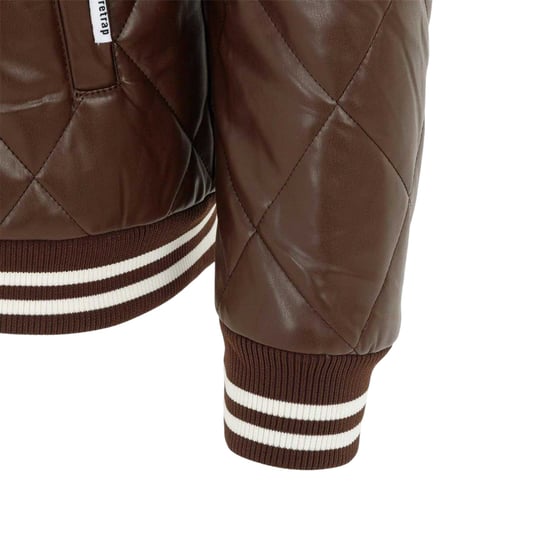 Firetrap - Bomberjacke für Herren, Snap (Kaffeebraun) - Image 4