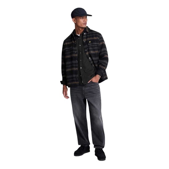 Lyle & Scott - Hemd für Herren, Twill (Schwarz) - Image 4