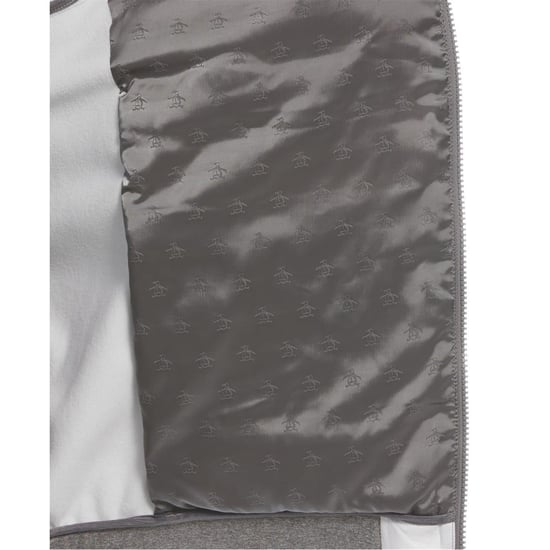 Original Penguin - Performance-Jacke für Herren, Stehkragen, Regulär (Grauheide) - Image 3
