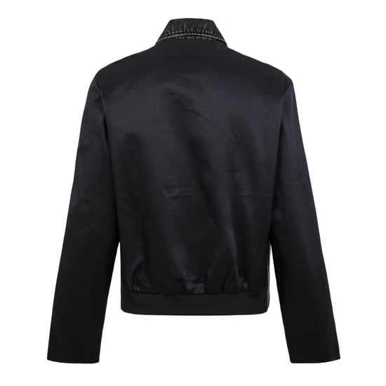 Diesel - Bomberjacke für Herren, Steinwaschen (Schwarz) - Image 2