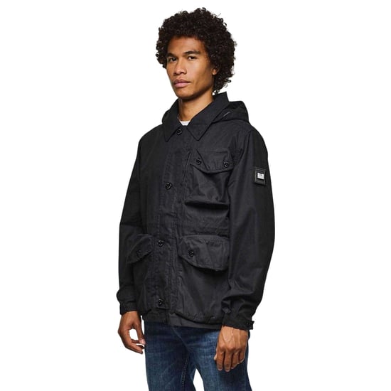 Weekend Offender - "Harporcrate" Kapuzenjacke für Herren (Schwarz) - Image 3