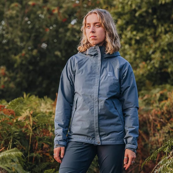 Damen Wasserfeste GORE-TEX Wanderjacke mit Kapuze Winddichte Regenjacke - Image 4