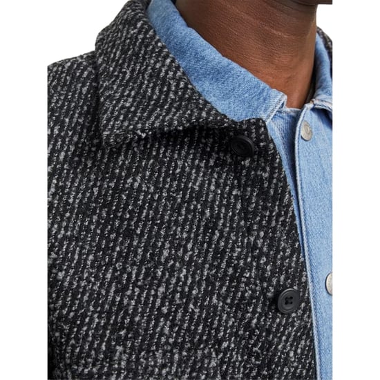 Jack And Jones - Hemdjacke für Herren, Winter, leger (Schwarz) - Image 3
