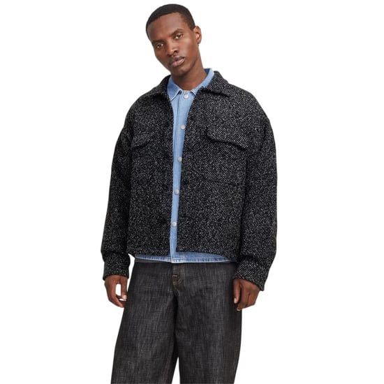 Jack And Jones - Hemdjacke für Herren, Winter, leger (Schwarz) - Image 4