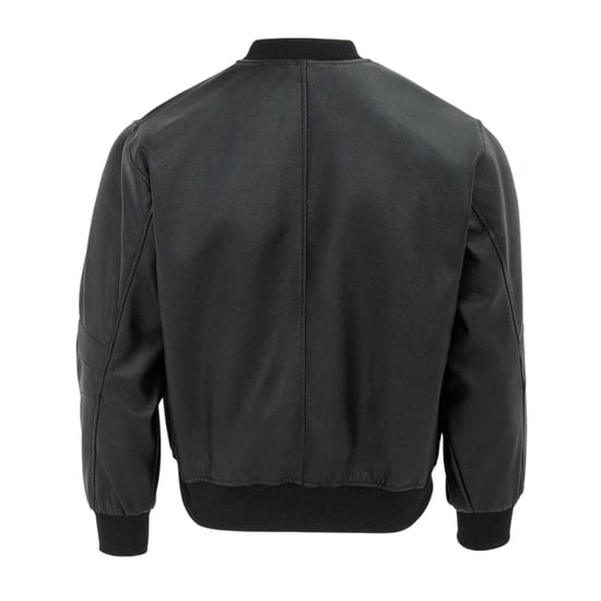 Firetrap - Bomberjacke für Herren, PU (Schwarz) - Image 2