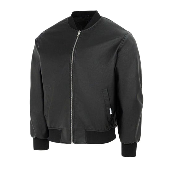 Firetrap - Bomberjacke für Herren, PU (Schwarz) - Image 4