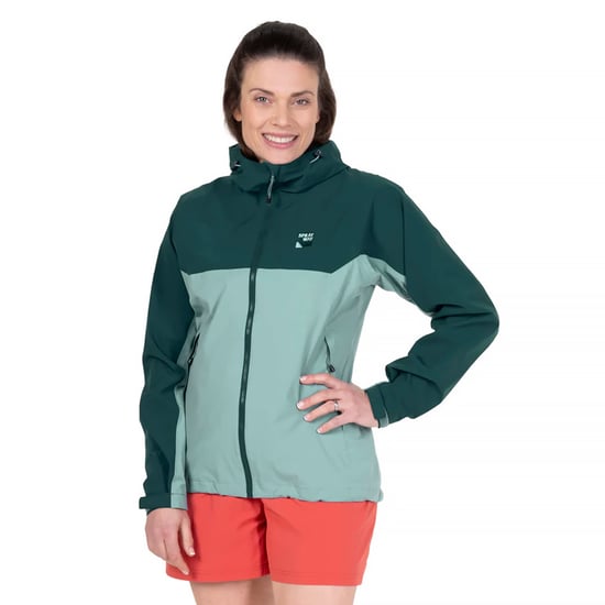 Damen Leichte Wasserdichte Kapuzenjacke mit Reißverschluss für Wandern - Image 3