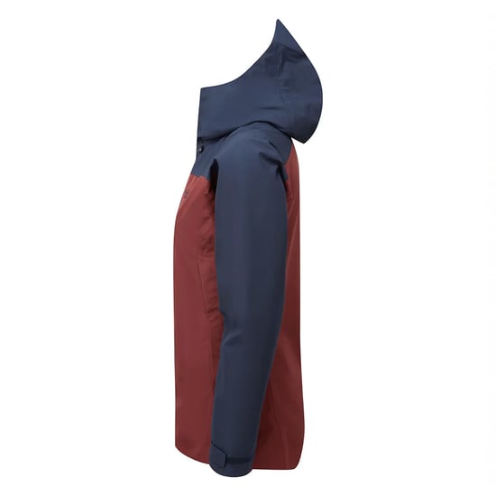 Damen wasserdichte GORE-TEX Hüttenjacke mit Kapuze Regenjacke mit Taschen - Image 3