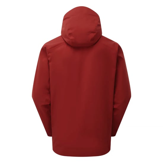 Herren leichte wasserdichte Wanderjacke mit Kapuze Halbzip Regenjacke - Image 2