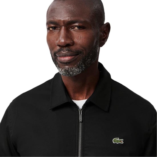 Lacoste - Bomberjacke für Herren (Schwarz) - Image 3