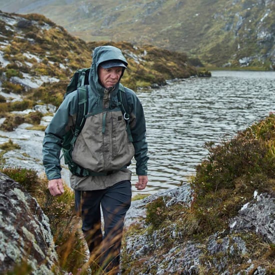 Herren wasserdichte GORE-TEX Kapuzenwanderschale Regenjacke - Image 5