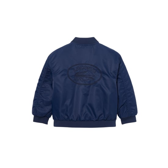 Lacoste - Bomberjacke für Kinder (Dunkles Marineblau) - Image 2