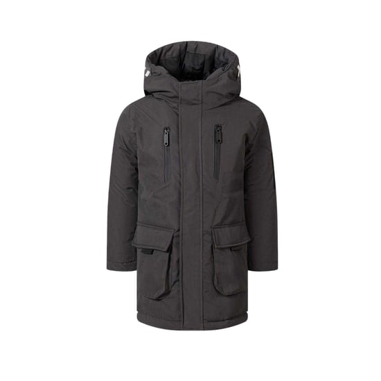 Minoti - Utility Jacke für Kinder, Polyester-Taslan (Holzkohle) - Image 2