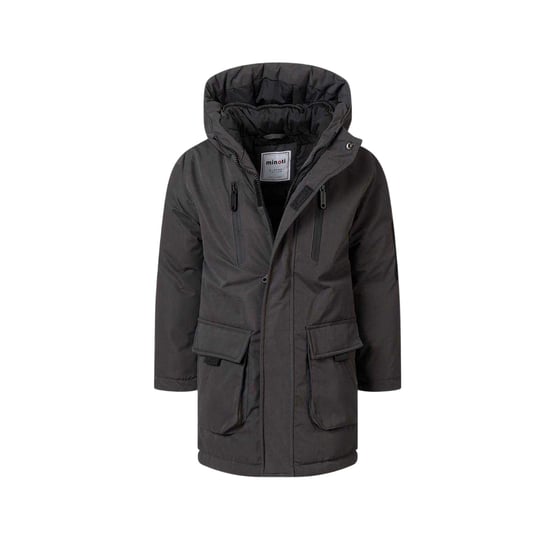Minoti - Utility Jacke für Kinder, Polyester-Taslan (Holzkohle) - Image 4