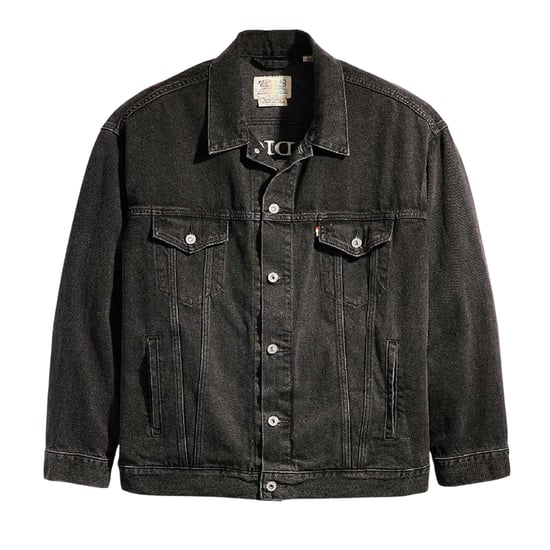 Levis - "Liberation" Truckerjacke für Herren, Denim (Schwarz) - Image 1