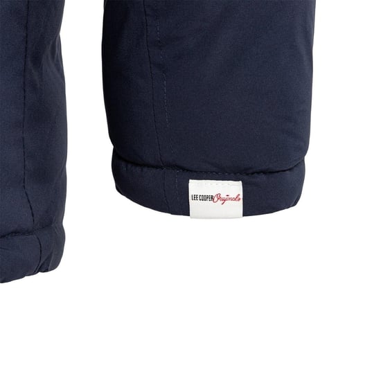 Lee Cooper - Steppjacke für Herren, mit Kapuze (Marine) - Image 4