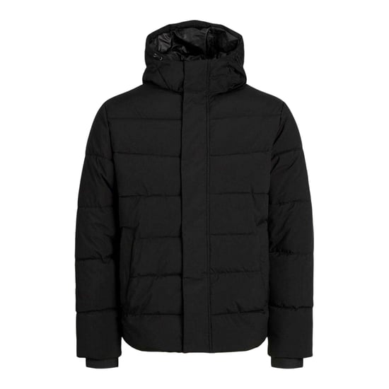 Jack And Jones - Steppjacke für Herren, mit Kapuze, gerippt (Schwarz) - Image 1
