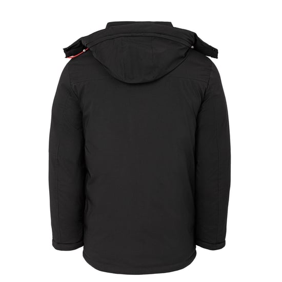 Lee Cooper - Steppjacke für Herren, mit Kapuze (Schwarz) - Image 2