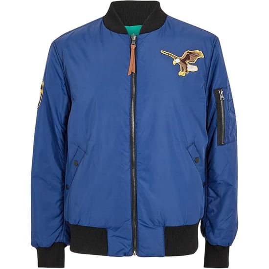 Diadora - "Mark Mcnairy" Bomberjacke für Herren (Immobilien Blau) - Image 2