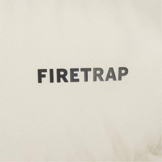 Firetrap - Steppjacke für Herren, Gesteppt, Kord (Beige) - Image 3