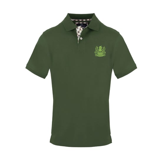 Aquascutum - Poloshirt für Herren, Baumwolle (Militärgrün) - Image 1