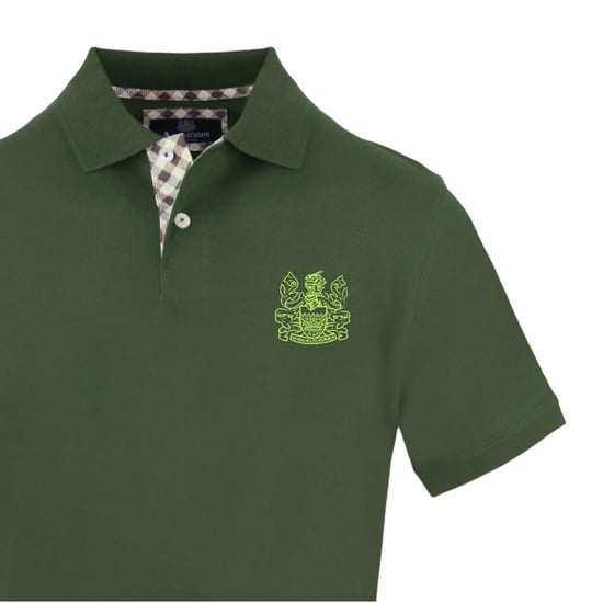Aquascutum - Poloshirt für Herren, Baumwolle (Militärgrün) - Image 3