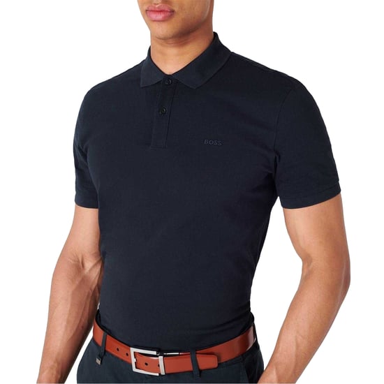 Boss - "Pallas" Poloshirt für Herren, Baumwolle (Marine) - Image 3