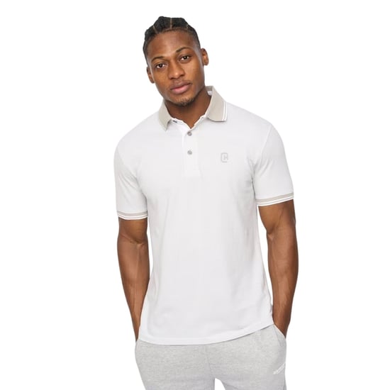 Crosshatch - "Preece" Poloshirt für Herren (Weiß) - Image 3