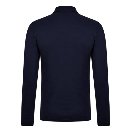 Boss - "Passerby" Poloshirt für Herren, Langärmlig (Marine) - Image 3