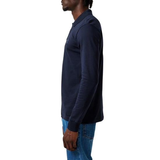 Boss - "Passerby" Poloshirt für Herren, Langärmlig (Marine) - Image 4