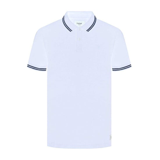 Firetrap - "Lazer" Poloshirt für Herren, Baumwolle (Weiß) - Image 1