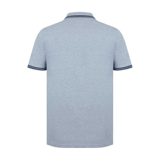 Firetrap - "Lazer" Poloshirt für Herren, Baumwolle (Grau meliert) - Image 2