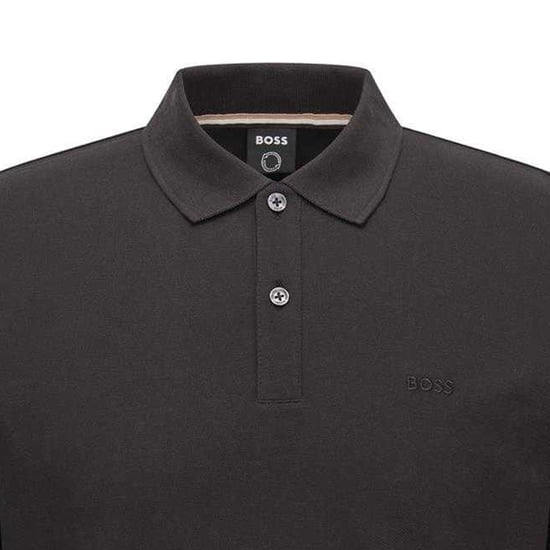 Boss - "Pallas" Poloshirt für Herren, Baumwolle (Schwarz) - Image 3