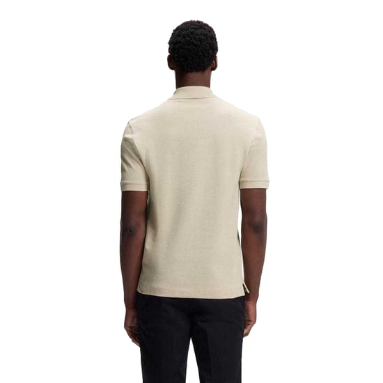 Boss - "Pallas" Poloshirt für Herren, Baumwolle (Beige) - Image 2