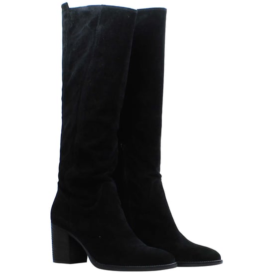 Clarks Park Side Damen Schwarze Knielange Stiefel - Image 2