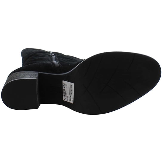 Clarks Park Side Damen Schwarze Knielange Stiefel - Image 5