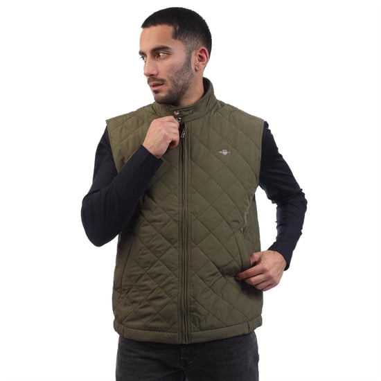 Gant - Weste für Herren, Gesteppt (Grün) - Image 1