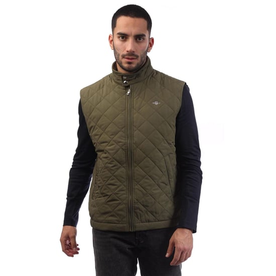 Gant - Weste für Herren, Gesteppt (Grün) - Image 2