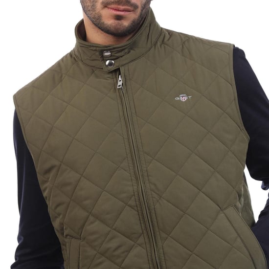 Gant - Weste für Herren, Gesteppt (Grün) - Image 4