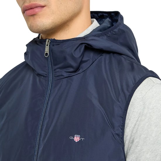 Gant - Weste für Herren, Ärmellos (Blau) - Image 4